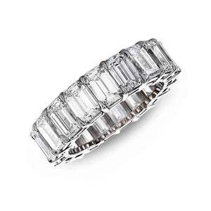 8 Carat Emerald Eternity Band (GIA Certified)