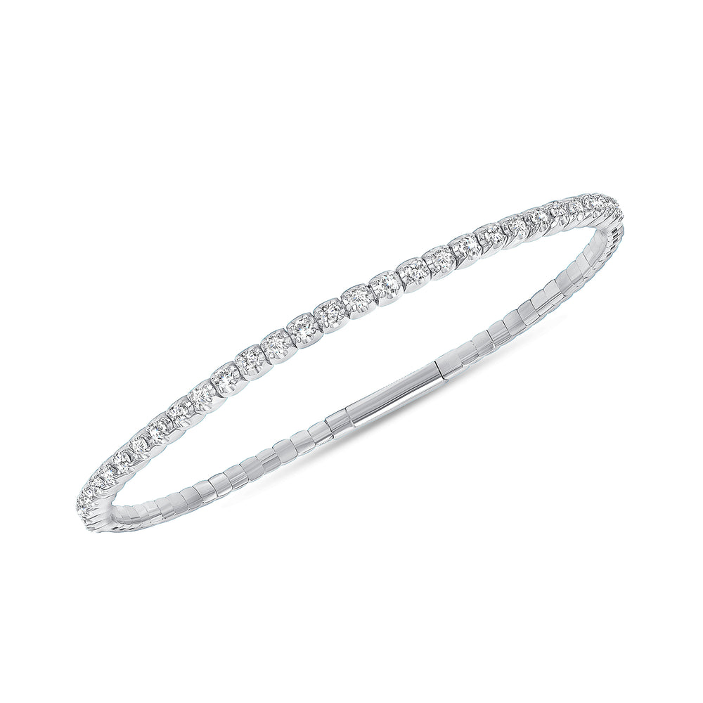 1.00 Carat Blissful Diamond Bangle Bracelet – Ledodi